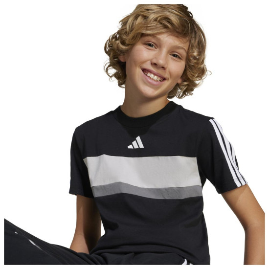 Adidas Παιδική κοντομάνικη μπλούζα 3-S Tee Adidas Παιδική κοντομάνικη μπλούζα 3-S Tee